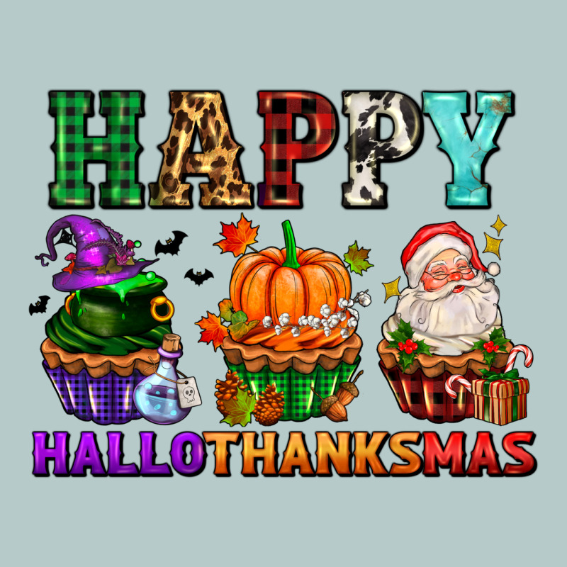 Happy Hallothanksmas With Cupcakes Heavy Core Tee by AdoDesignShop | Teevron