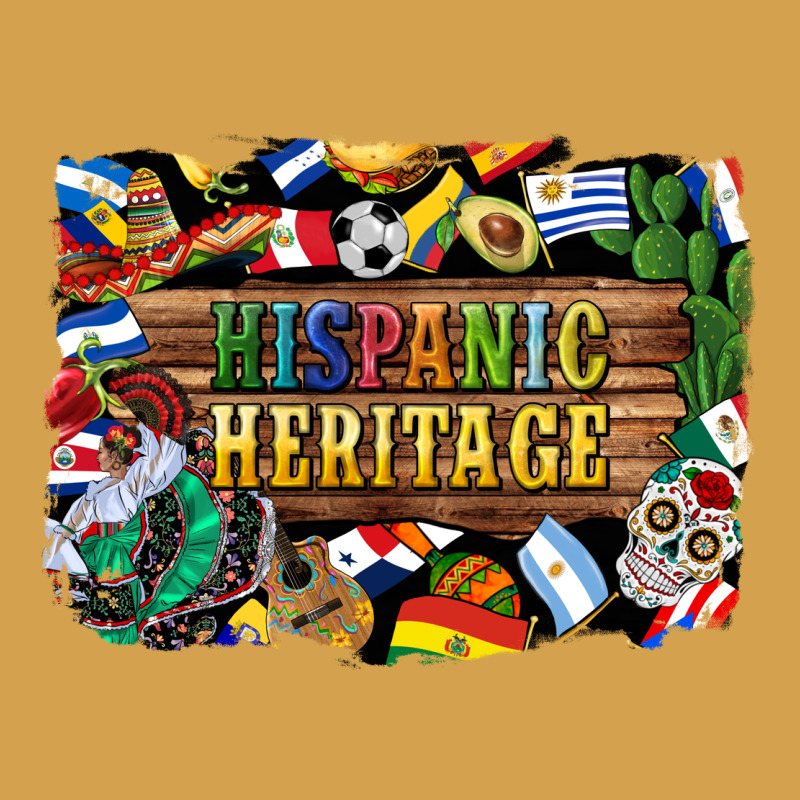 Hispanic Heritage Flags Urban Hoodie by BundleAndBundleShop | Teevron
