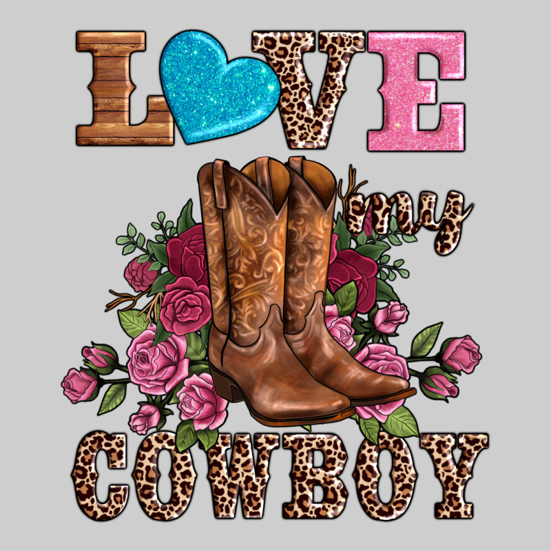 Valentines Day Love My Cowboy Premium Tee by AdoDesignShop | Teevron