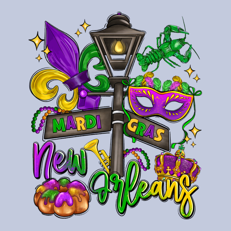 New Orleans Mardi Gras Long Sleeve Tee by LillyAllenDesigns | Teevron