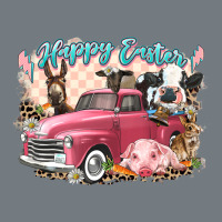Happy Easter Truck With Easter Farm Animals Heavyweight Sweatshirt | Teevron