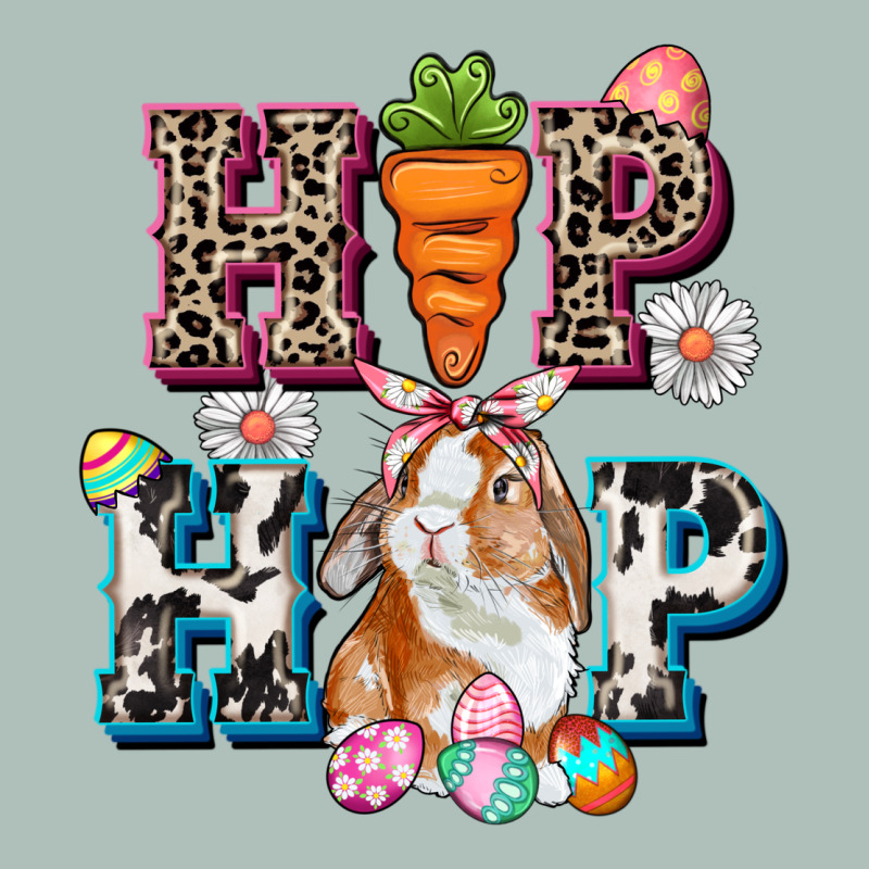 Western Hip Hop Bunny Easter Day Heavyweight Hoodie by CowGirlArtShop | Teevron