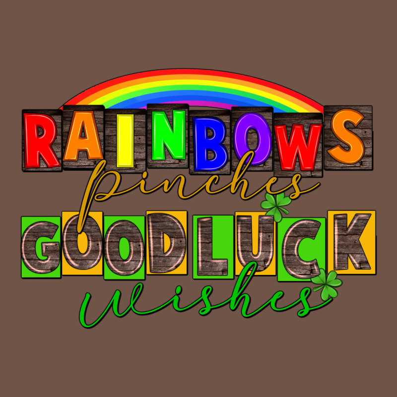Rainbows Pinches Good Luck Wisher St. Patrick's Premium Sweatshirt by CowGirlArtShop | Teevron