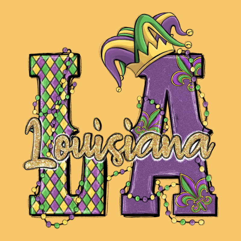 Louisiana Mardi Gras Vintage Hoodie by MaliasSmallBusiness | Teevron