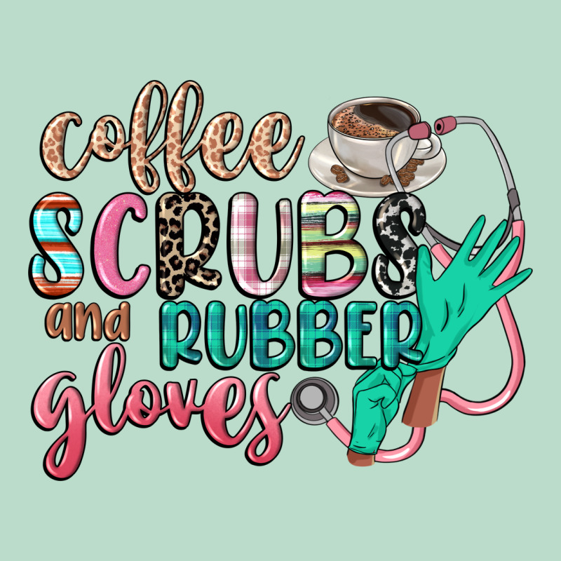 Coffee Scrubs And Rubber Gloves Premium Hoodie by CowGirlArtShop | Teevron