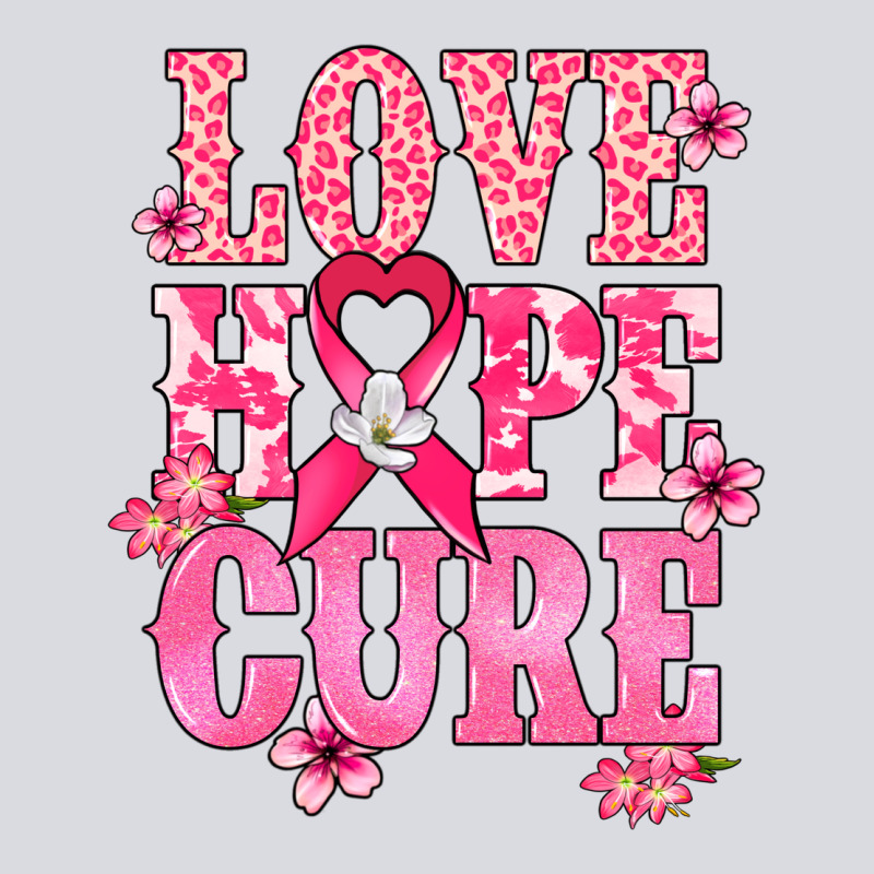 Love Hope Cure Cancer Awareness Zipper Hoodie by HowdyJamesFarm | Teevron
