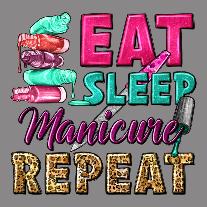 Eat Sleep Manicure Repeat Vintage Tee by NancyCooperArtShop | Teevron