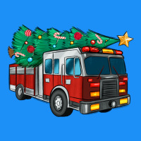 Christmas Fire Truck Classic Tee | Teevron