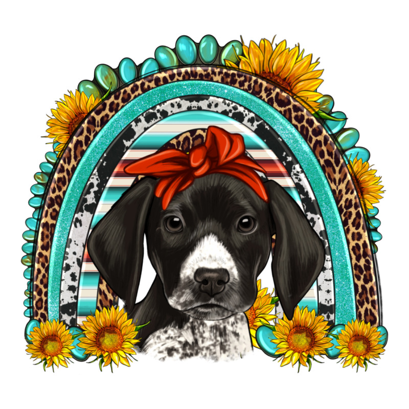 German Shorthaired Pointer Western Rainbow Premium Tee by Artiststas | Teevron