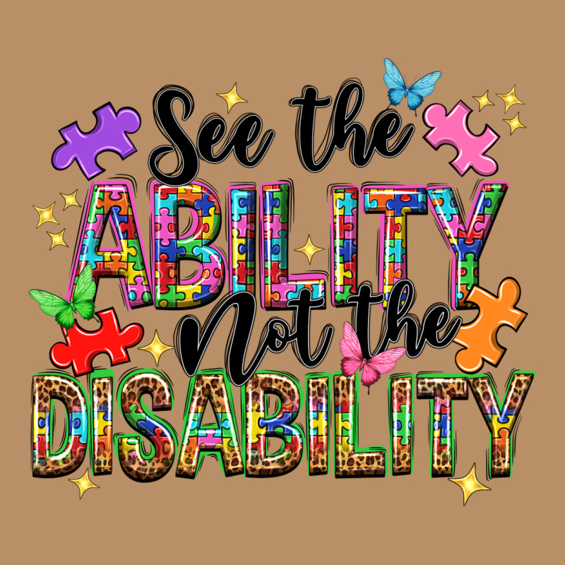 See The Ability Not The Disability Vintage Hoodie by NancyCooperArtShop | Teevron