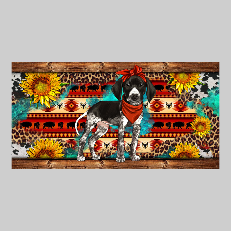German Shorthaired Pointer License Plate Premium Tee by Artiststas | Teevron