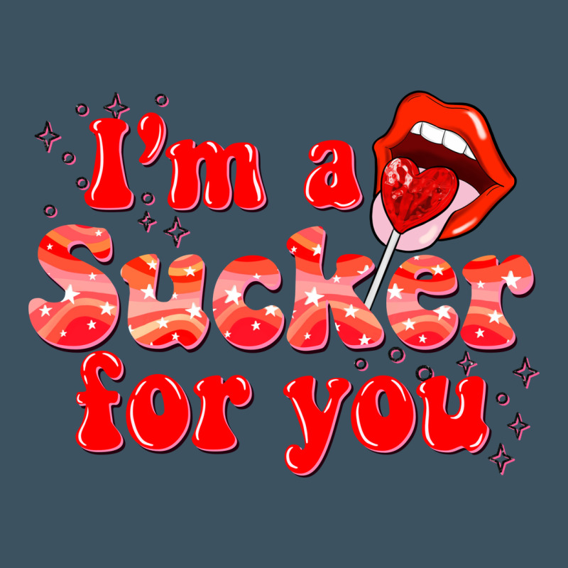 Im A Sucker For You Valentines The Day Urban Heavy Tee by NancyCooperArtShop | Teevron