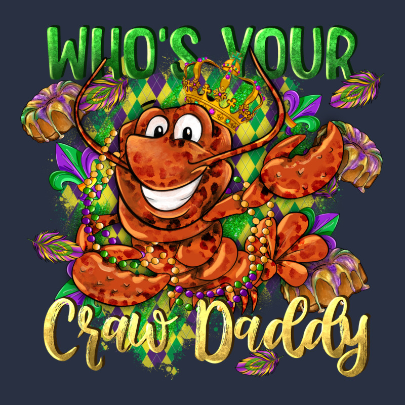 Who's Your Craw Daddy Mardi Gras Heavyweight Sweatshirt by LillyAllenDesigns | Teevron