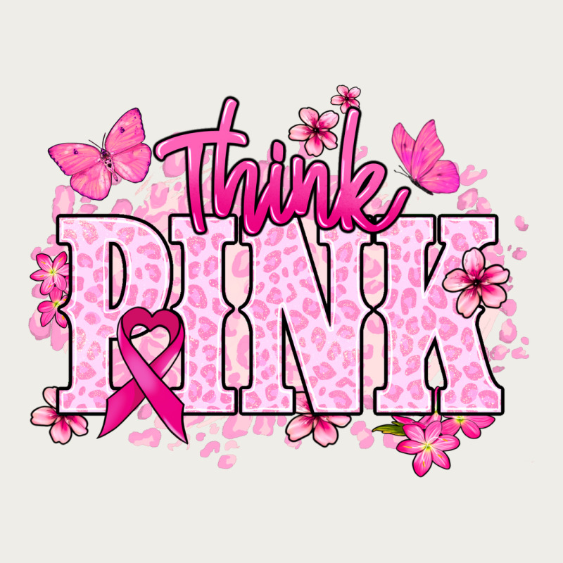 Think Pink Cancer Awareness Zipper Hoodie by HowdyJamesFarm | Teevron
