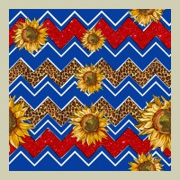 4th Of July Sunflower Seamless  Pattern Heavy Core Tee | Teevron