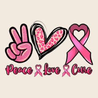 Peace Love Cure Cancer Awareness Zipper Hoodie | Teevron