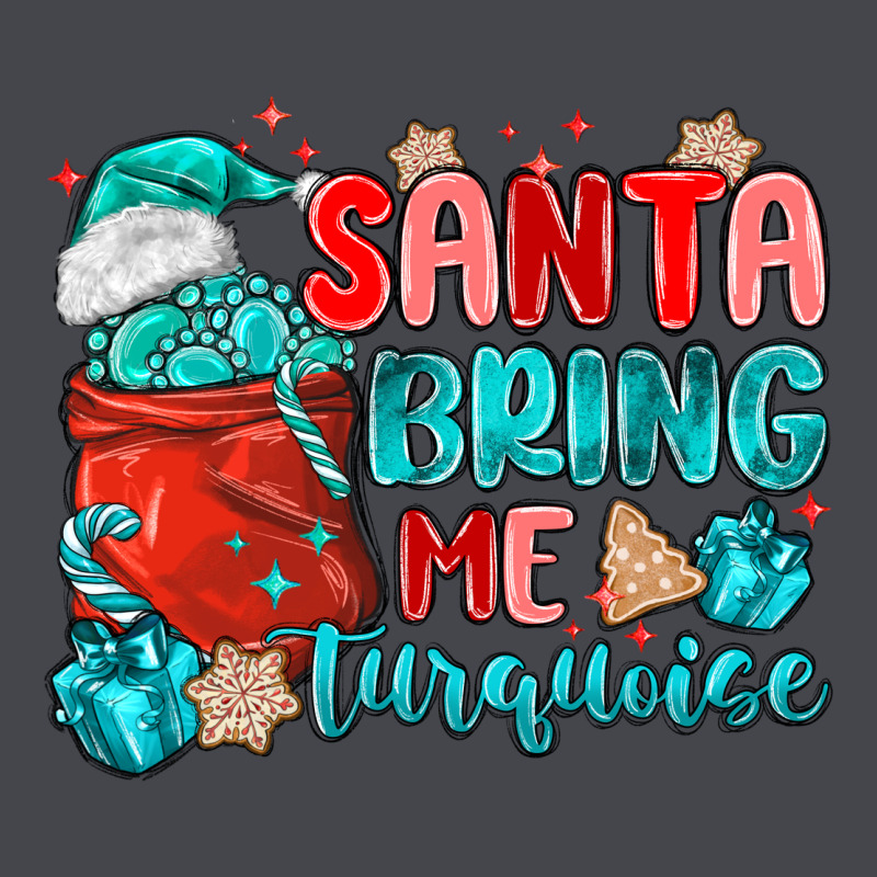 Santa Bring Me Turquoise Classic Tee by MaliasSmallBusiness | Teevron