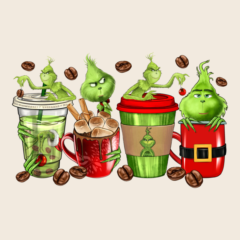 Grinch Coffee Cups Zipper Hoodie by texasbilliewilder | Teevron