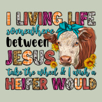 I Living Life Somewhere Between Jesus Take The Whe Long Sleeve Tee | Teevron