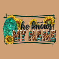 He Knows My Name Isaiah 43 1 Vintage Tee | Teevron