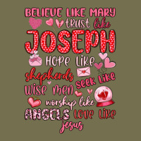 Believe Like Mary Trust Like Joseph Valentine S Da Vintage Hoodie | Teevron