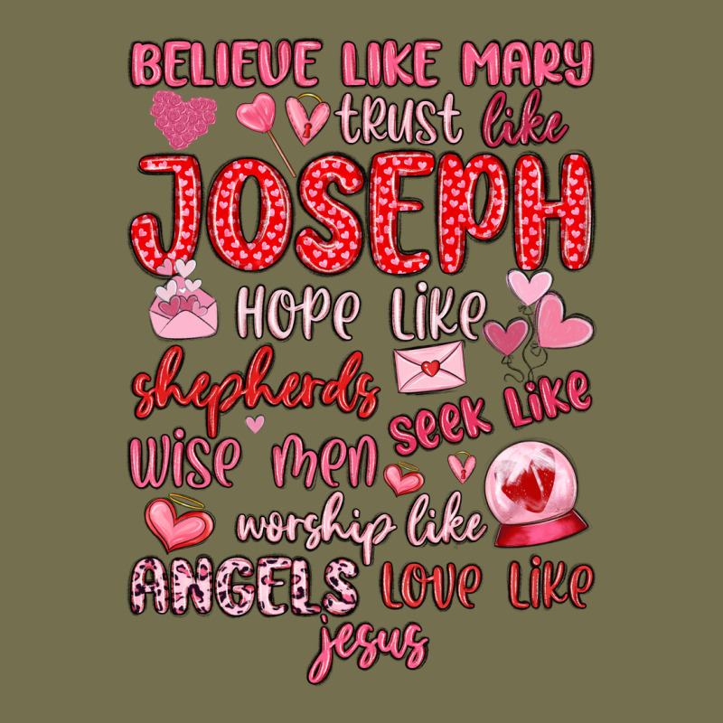 Believe Like Mary Trust Like Joseph Valentine S Da Vintage Hoodie by MaliasSmallBusiness | Teevron