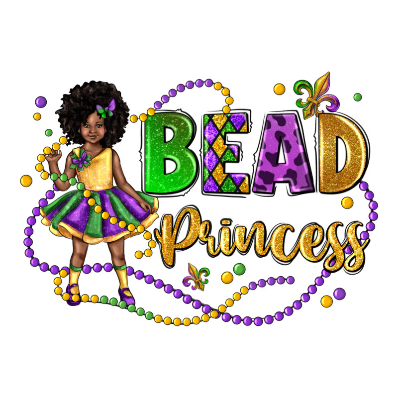 Bead Princess Mardi Gras Long Sleeve Tee by LillyAllenDesigns | Teevron