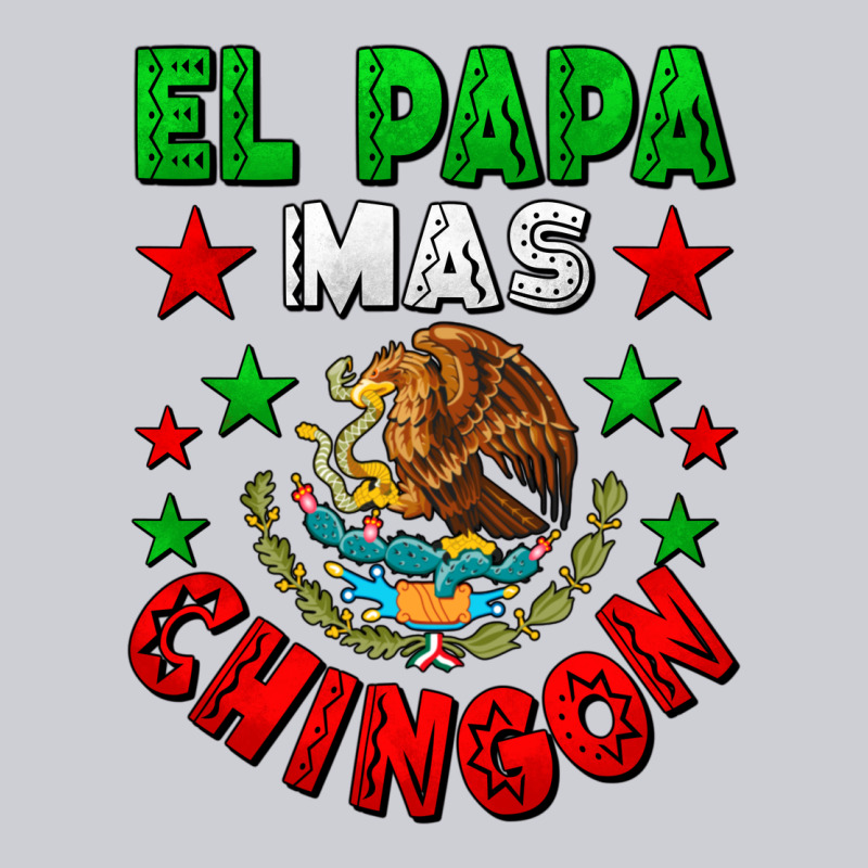 El Papa Mas Chingon Mexican Flag Heavyweight Sweatshirt by LillyAllenDesigns | Teevron