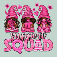 Breast Cancer Afro Gnomies Support Squad Zipper Hoodie | Teevron