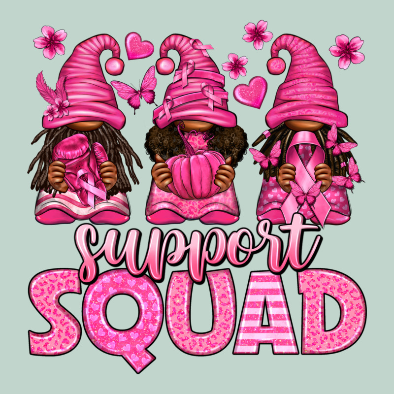Breast Cancer Afro Gnomies Support Squad Zipper Hoodie by texasbilliewilder | Teevron