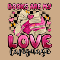 Books Are My Love Language Vintage Hoodie | Teevron
