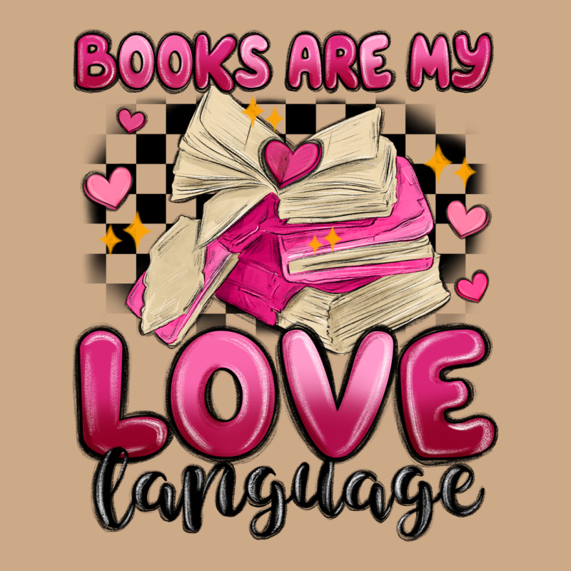 Books Are My Love Language Vintage Hoodie by MaliasSmallBusiness | Teevron