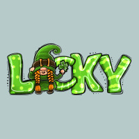St Patricks Day Lucky Gnome Heavy Core Tee | Teevron