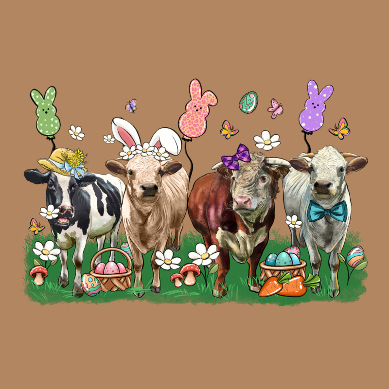 Easter Cow Long Sleeve Tee by LillyAllenDesigns | Teevron