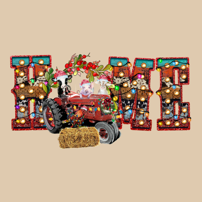 Home Christmas Farm Animals Classic Tee by CowhideDigitalArt | Teevron