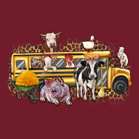 Farm Animals School Bus Zipper Hoodie | Teevron