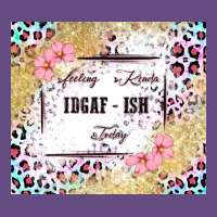 Feeling Kinda Idgaf   Ish Today Vintage Hoodie | Teevron