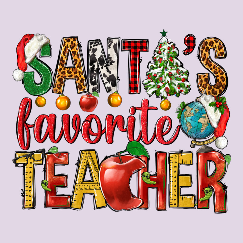 Santas Favorite Teacher Classic Tee by NancyCooperArtShop | Teevron