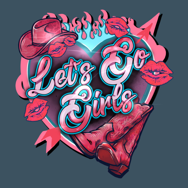 Lets Go Girls Pink Urban Heavy Tee by NancyCooperArtShop | Teevron