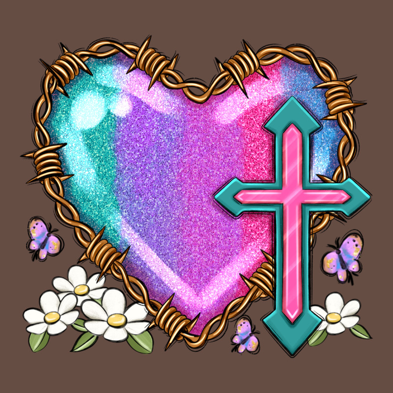Easter Cross Heart La Long Sleeve Tee by LillyAllenDesigns | Teevron