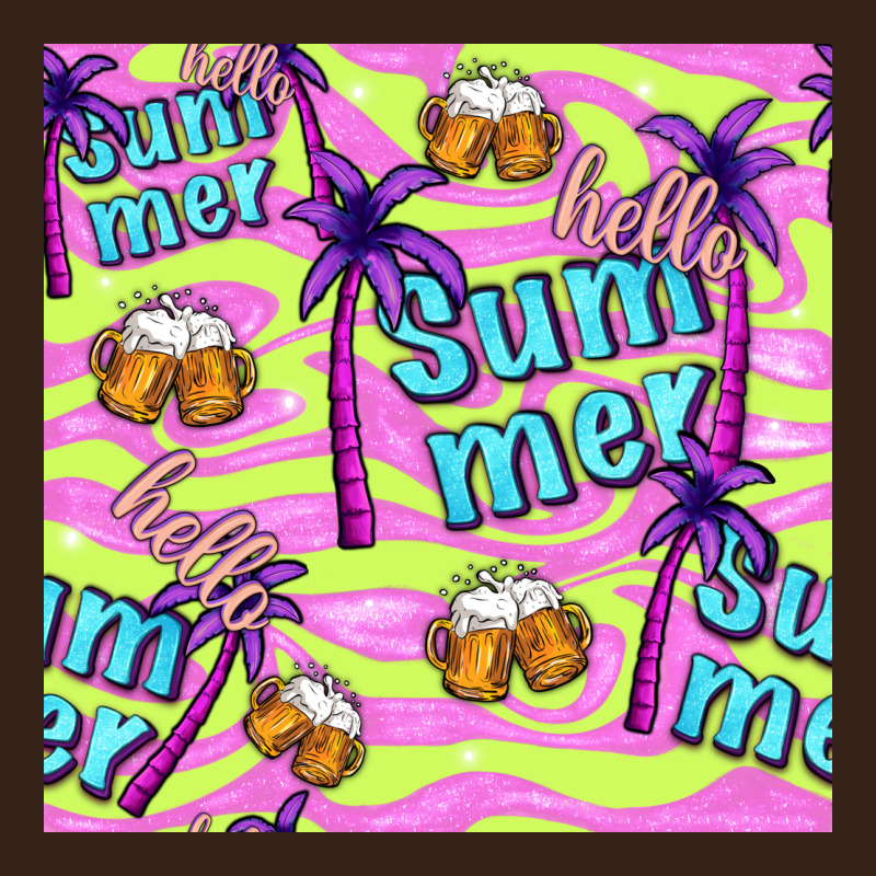 Hello Summer And Beer Seamless Pattern Heavy Core Tee by BundleAndBundleShop | Teevron