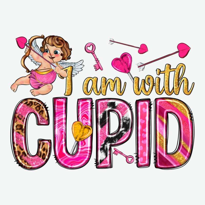 I Am With Cupid Urban Heavy Tee by NancyCooperArtShop | Teevron