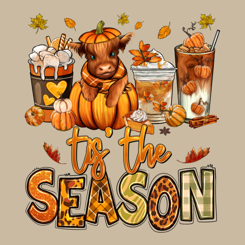 Tis' The Season Fall Heifer Coffee Cups Long Sleeve Tee by RanaPortraitStore | Teevron