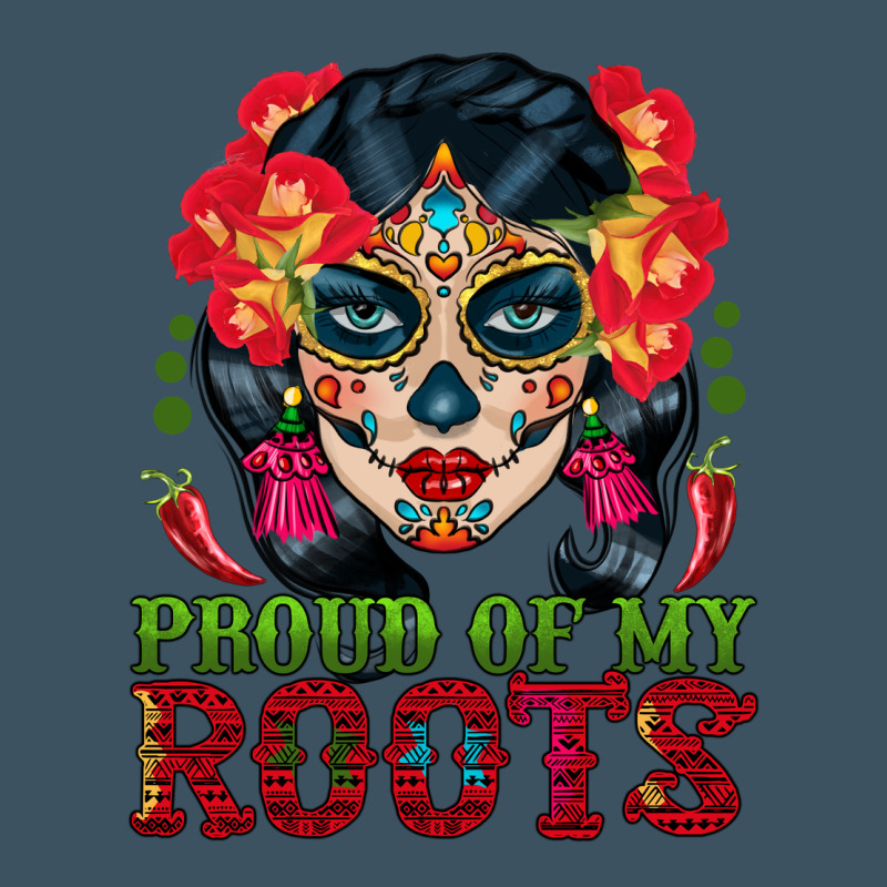 Sugar Skull Woman Proud Of My Roots Urban Hoodie by BundleAndBundleShop | Teevron
