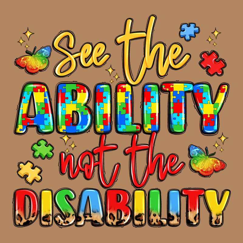 See The Ability Not The Disability Long Sleeve Tee by LillyAllenDesigns | Teevron