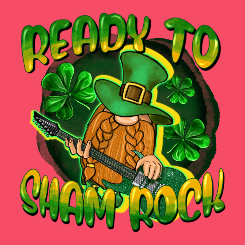 Ready To Sham Rock St. Patrick's Day Premium Sweatshirt by CowGirlArtShop | Teevron