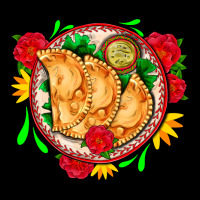 Empanadas Plate And Roses Premium Tee | Teevron
