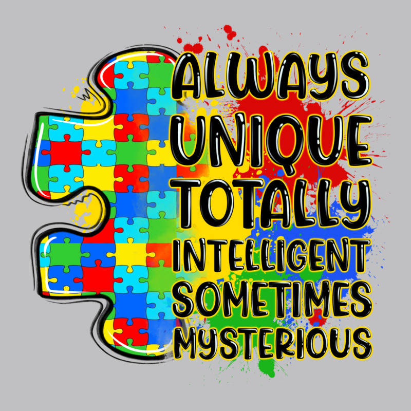 Always Unique Totally Intelligent Sometimes Myster Long Sleeve Tee by LillyAllenDesigns | Teevron