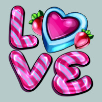 Love With Strawberry Candy Heavy Core Tee | Teevron