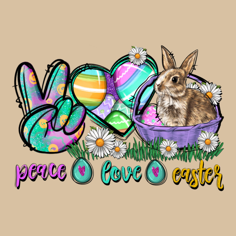 Peace Love Easter Day Heavyweight Hoodie by CowGirlArtShop | Teevron